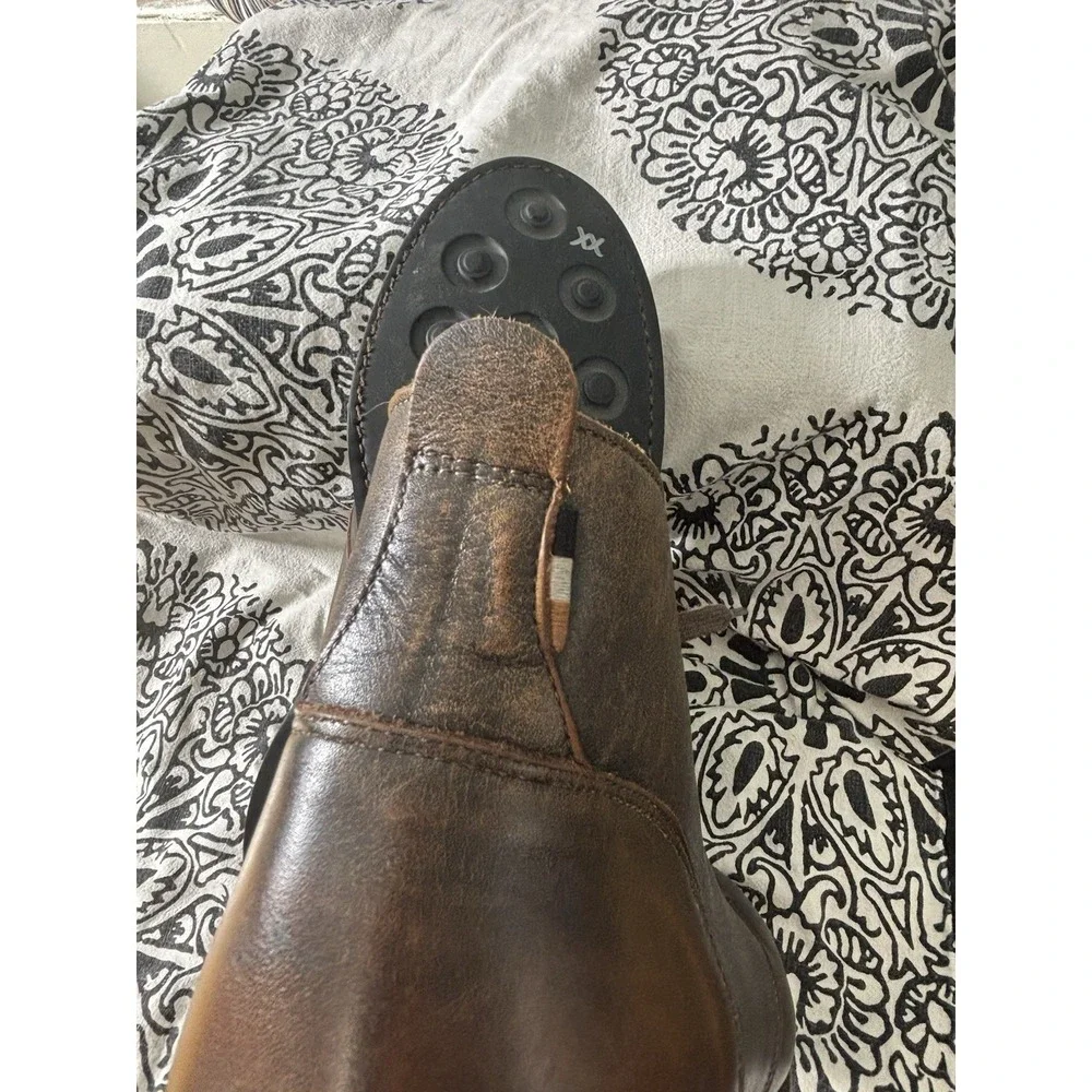 Allen Edmonds Chandler Chukka Boots Mens 9.5 3E Brown Leather Dainite Sole